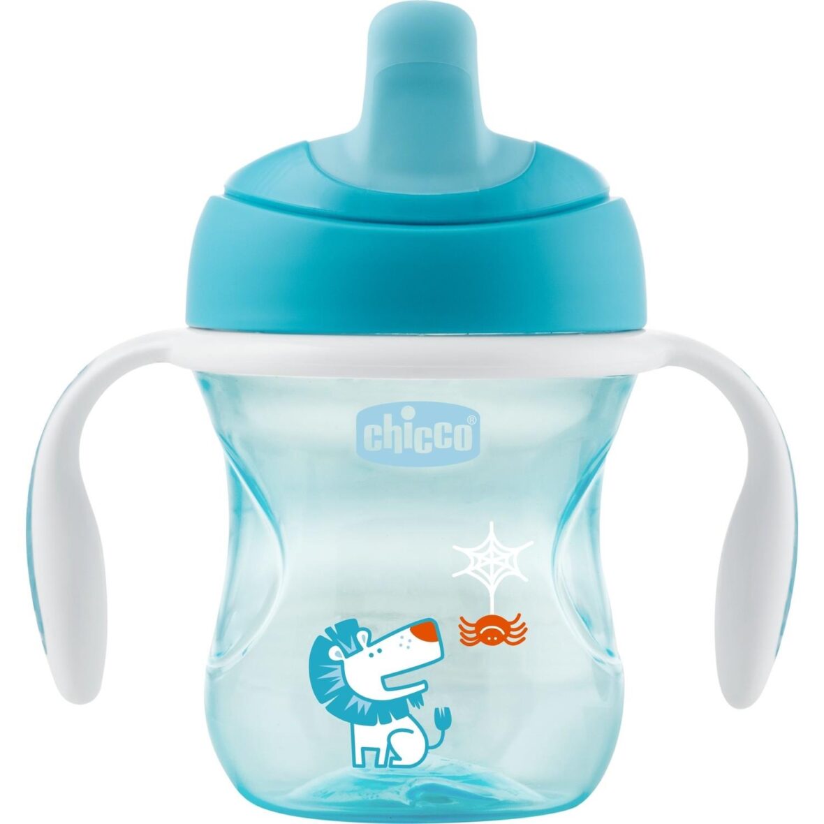 Chicco Yarı Yumuşak Uçlu Alıştırma Bardağı 6 Ay+ 200 ml Erkek