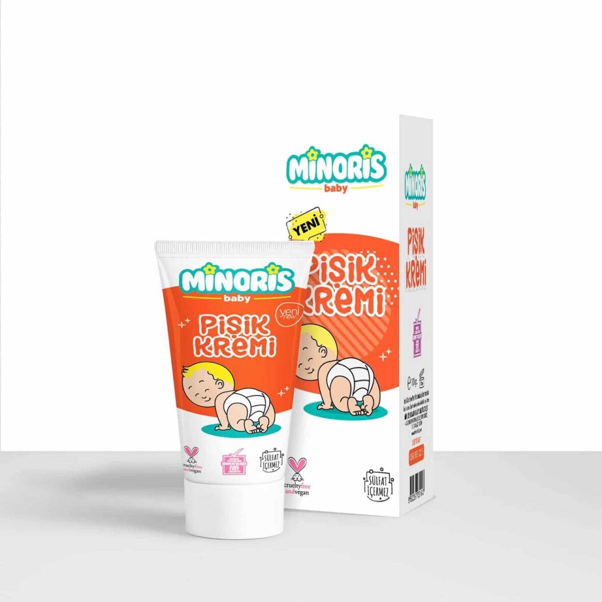 Minoris Baby Organik Pişik Kremi 110 Gr