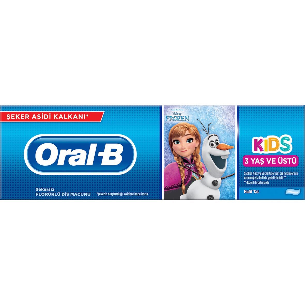 Oral-B Çocuk Diş Macunu Frozen & Cars 3+ Yaş 75 ml