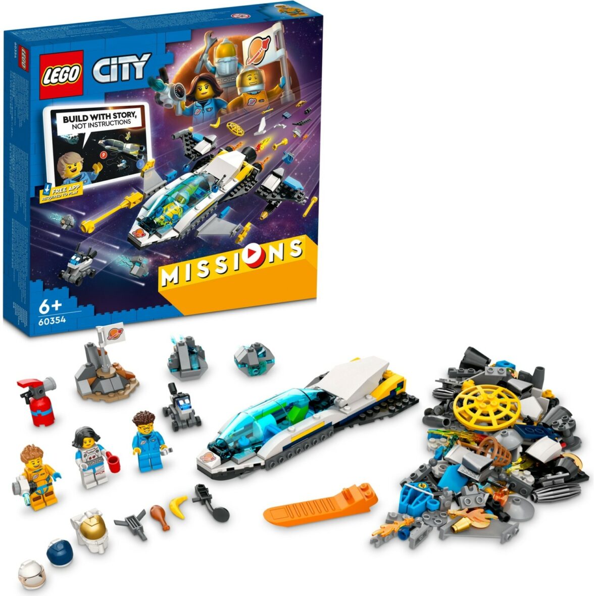 Lego City Mars Uzay Aracı Keşif Görevleri 60354