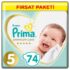 prima premium care bebek bezi firsat paketi 5 beden 74 adet 206675 small