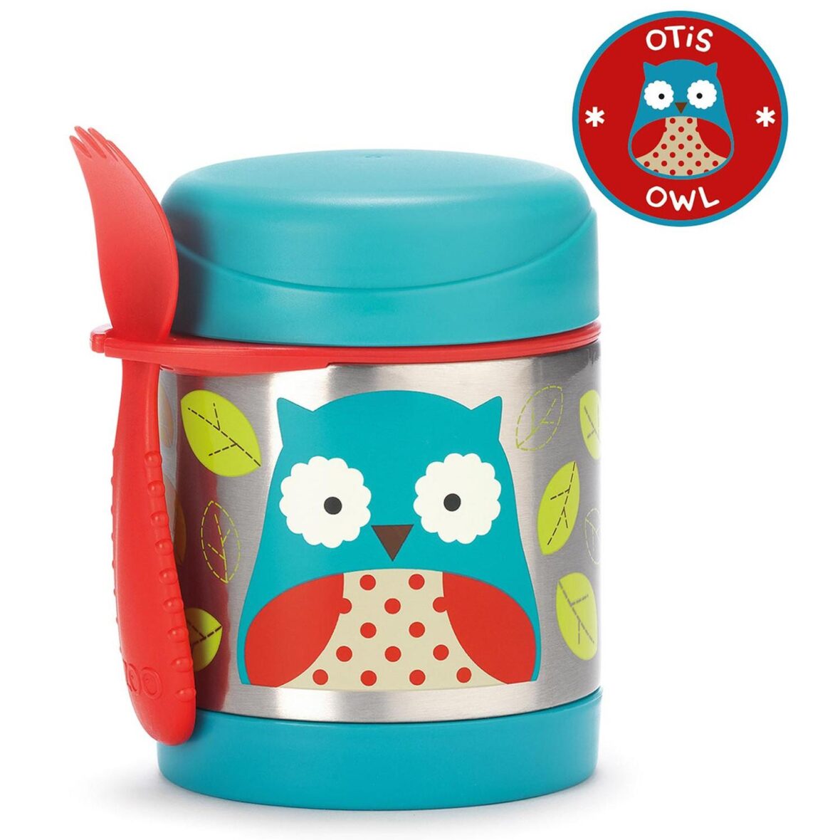 Skip Hop Zoo Paslanmaz Çelik Termos 325ml Baykuş