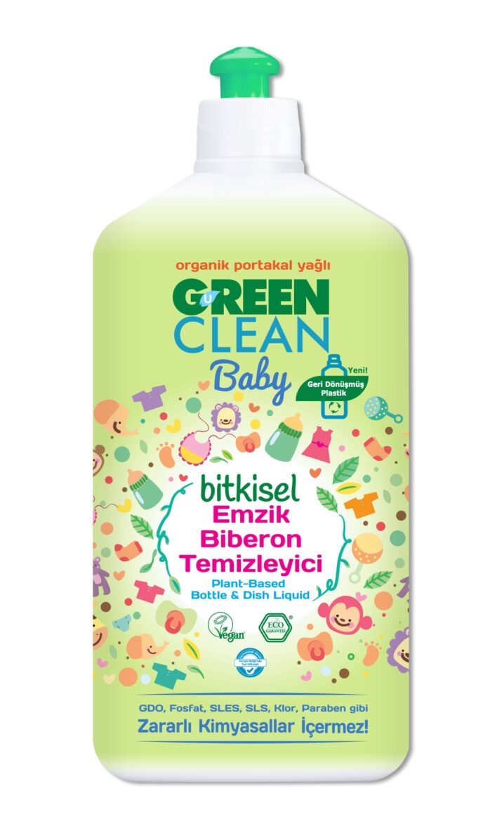 Green Clean Baby Bitkisel Emzik Biberon Temizleyici 500ml