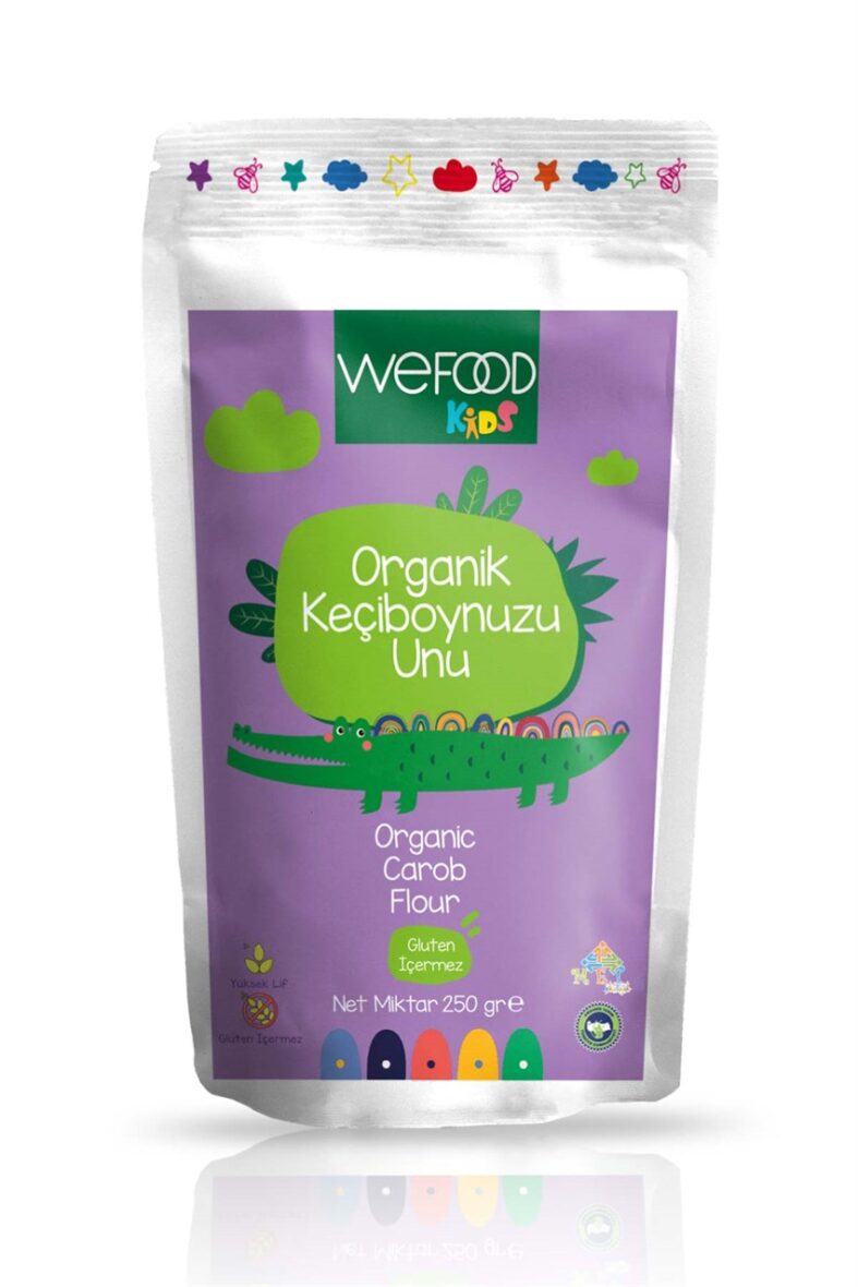 Wefood Kids Organik Keçiboynuzu Unu 250gr