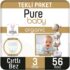 sleepy pure baby organik bebek bezi 2li jumbo 3 beden 4 10 kg 56 adet 226923