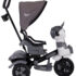 babyhope 125 yupi triycle 3 tekerli kontrollu bisiklet gri gri 228442