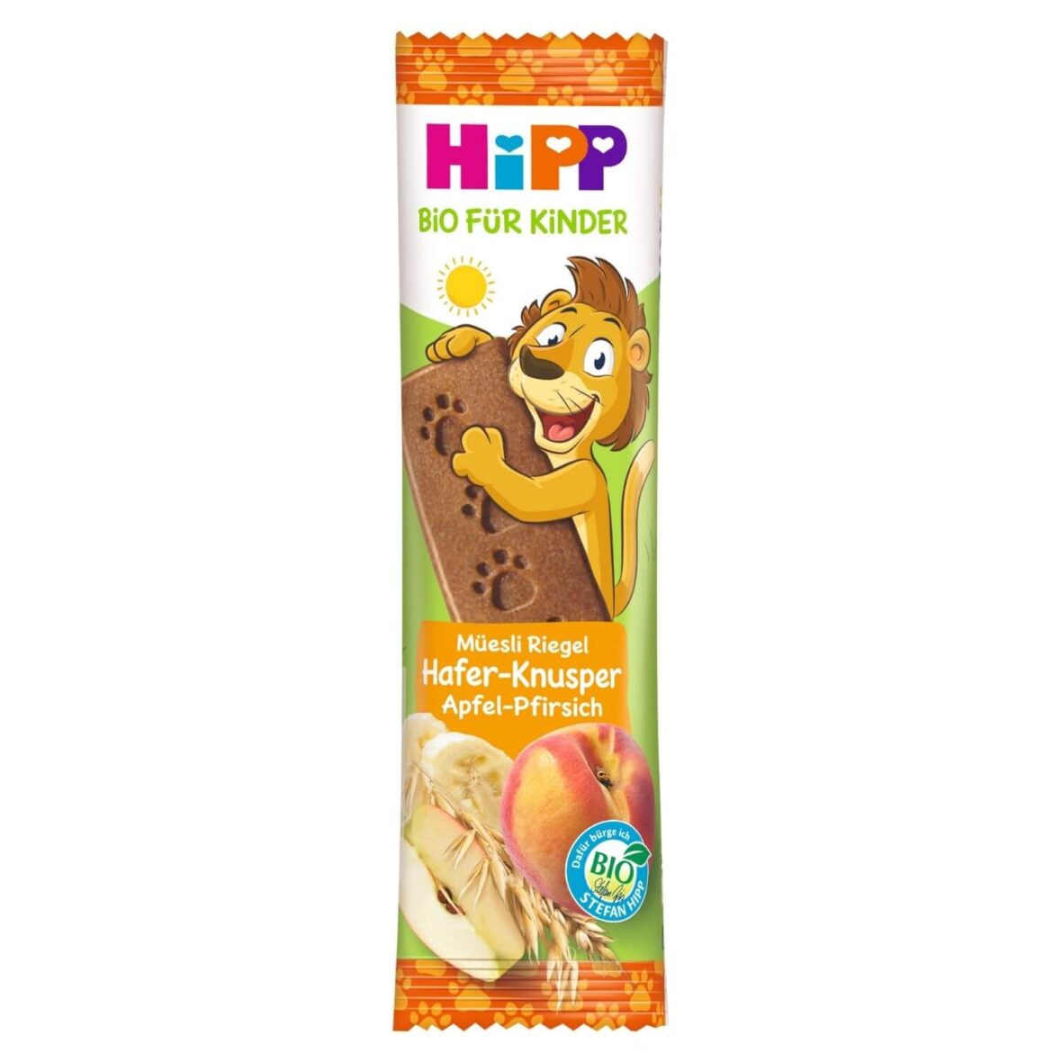 Hipp Organik Şeftali ve Elmalı Meyve Barı 20gr