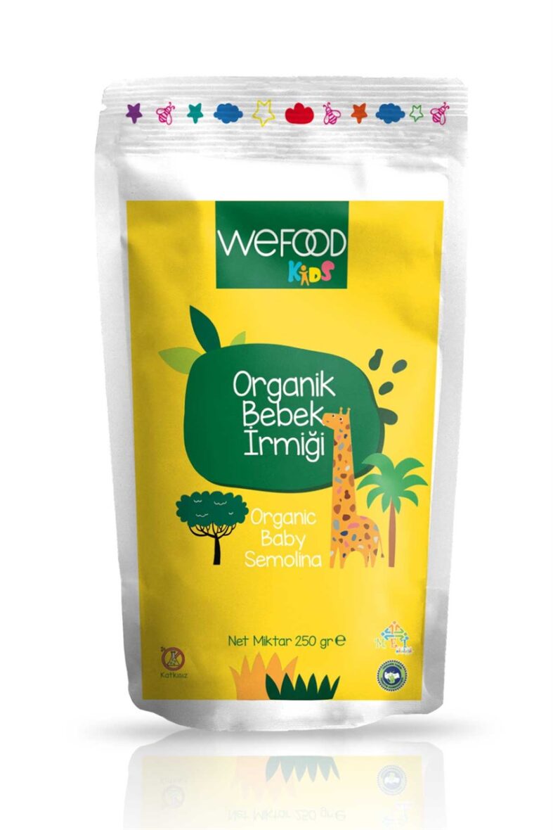 Wefood Kids Organik Bebek İrmiği 250gr