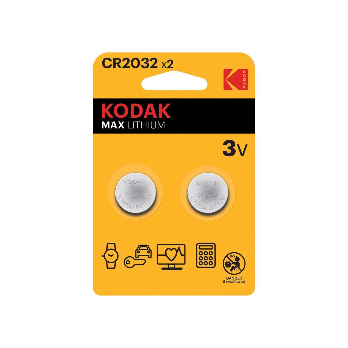 Kodak CR2032 Lityum Para Pil 2li