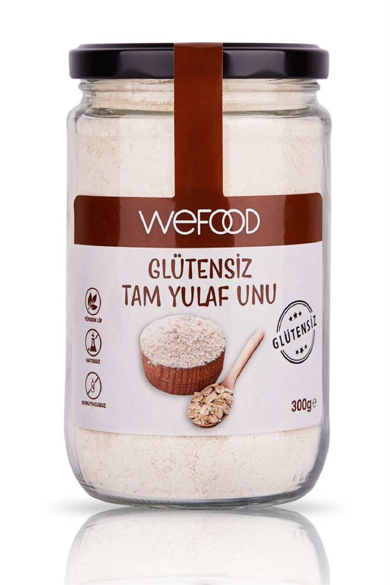 Wefood Glütensiz Tam Yulaf Unu 300gr