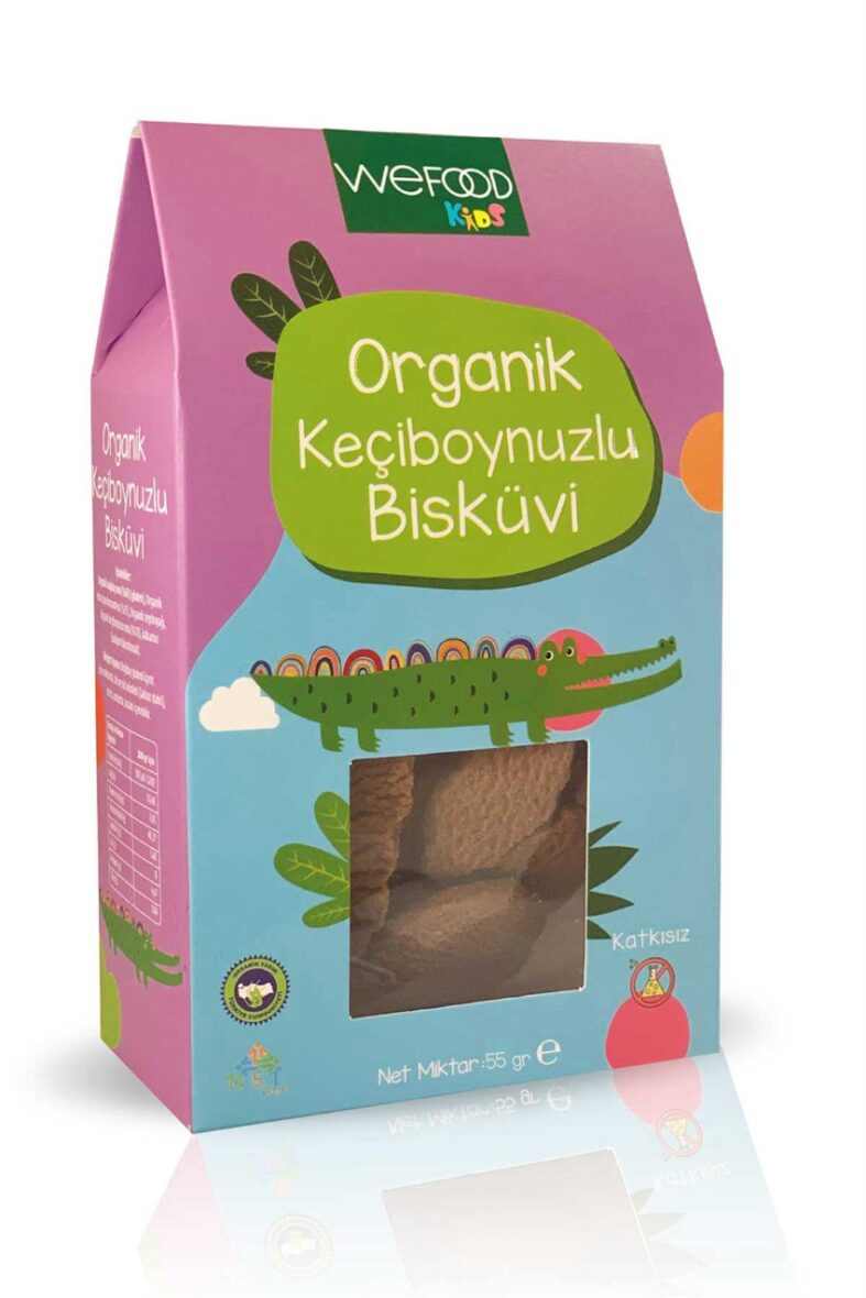 Wefood Kids Keçiboynuzlu Bisküvi 55gr