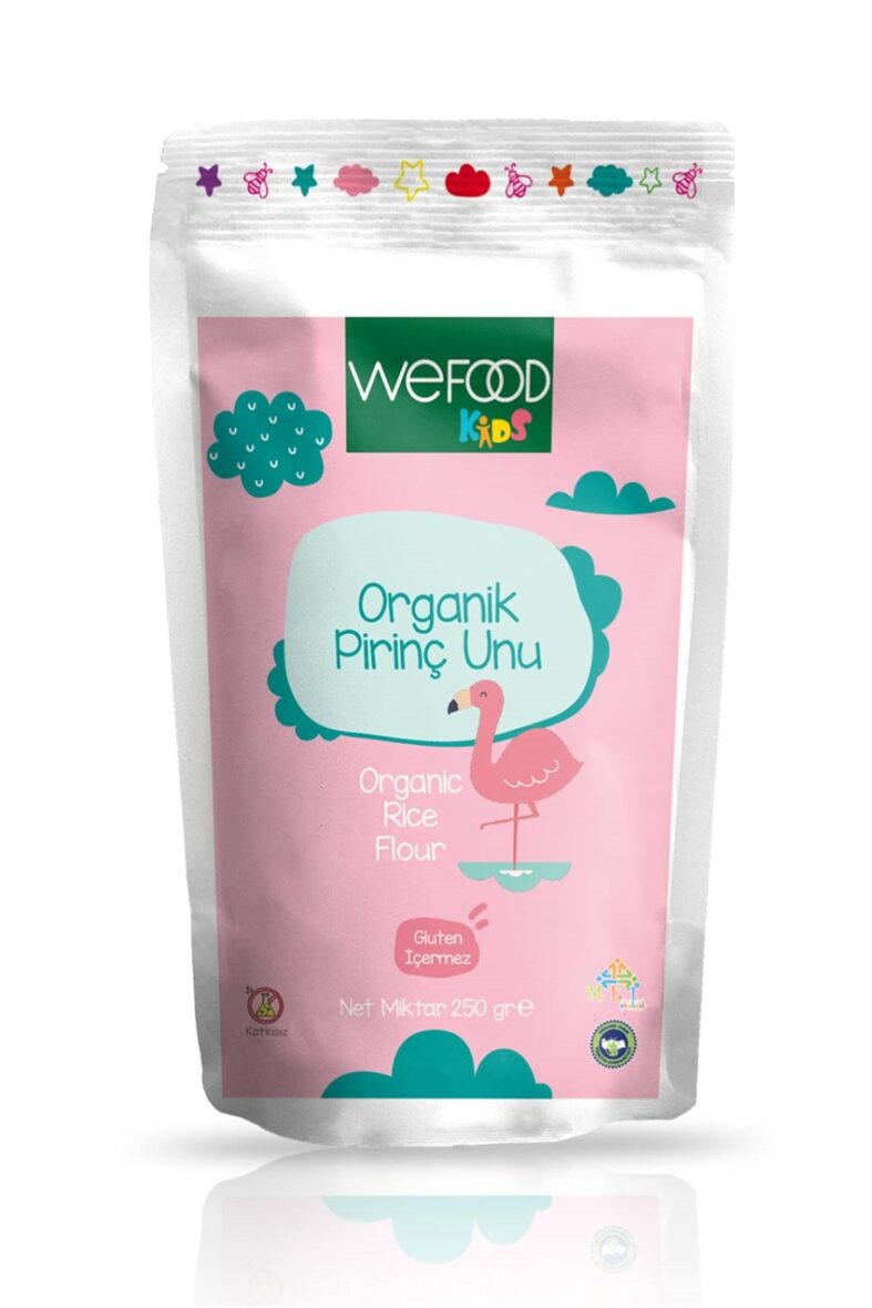 Wefood Kids Organik Pirinç Unu 250gr