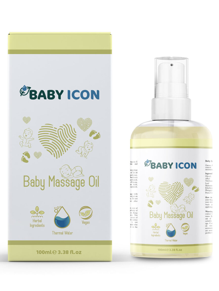 Baby Icon Bebek Masaj Yağı 100ml