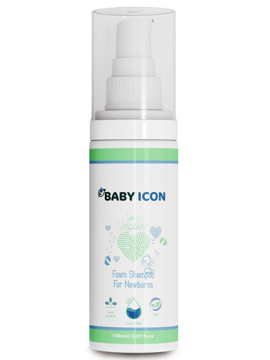 Baby Icon Yenidoğan Konak Önleyici Köpük Şampuan 150ml