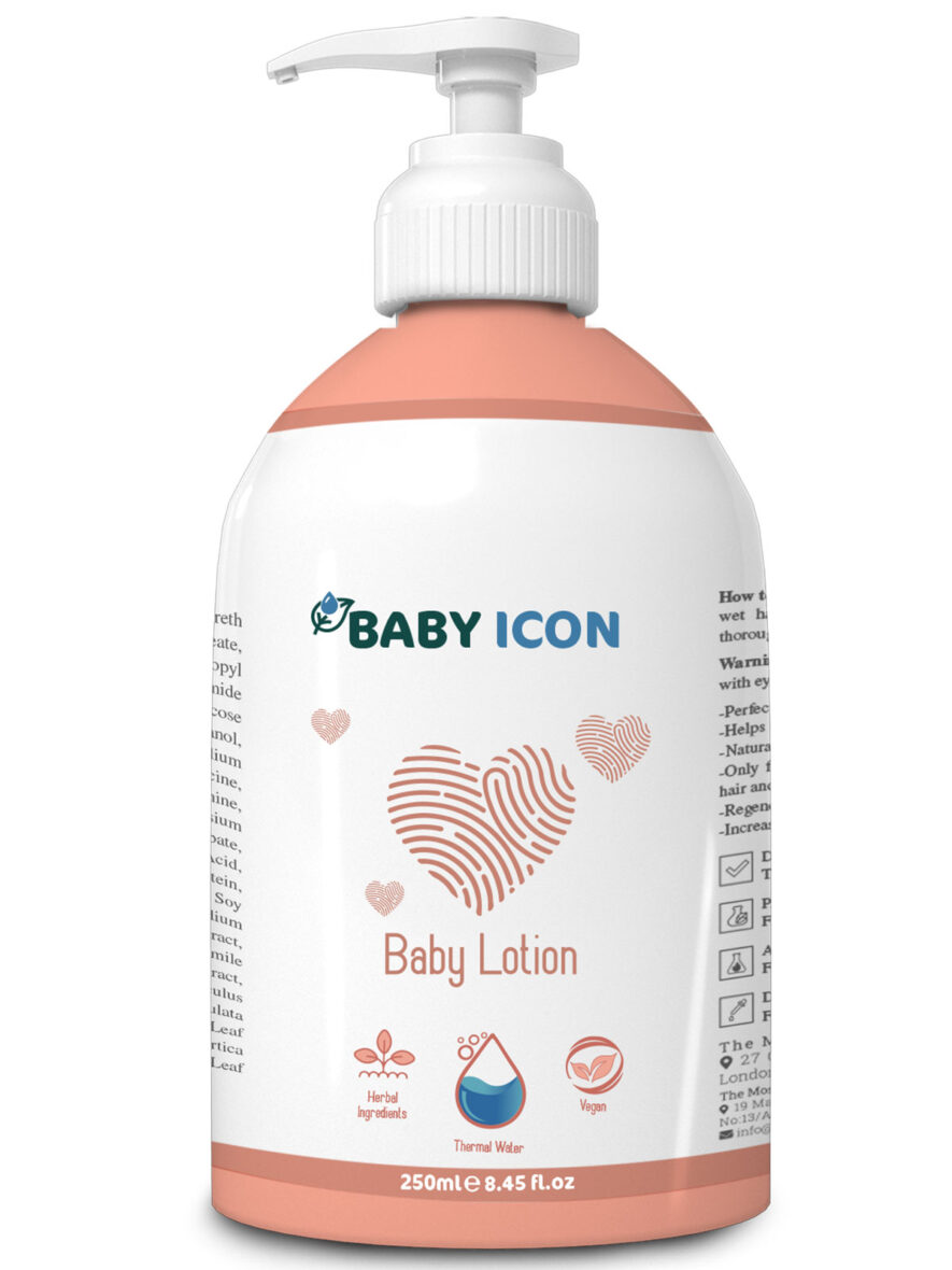 Baby Icon Yüz ve Vücut Bebek Nemlendirici Losyon 250ml