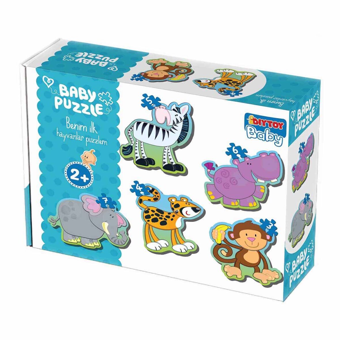 DiyToy Baby Puzzle Benim İlk Hayvanlar