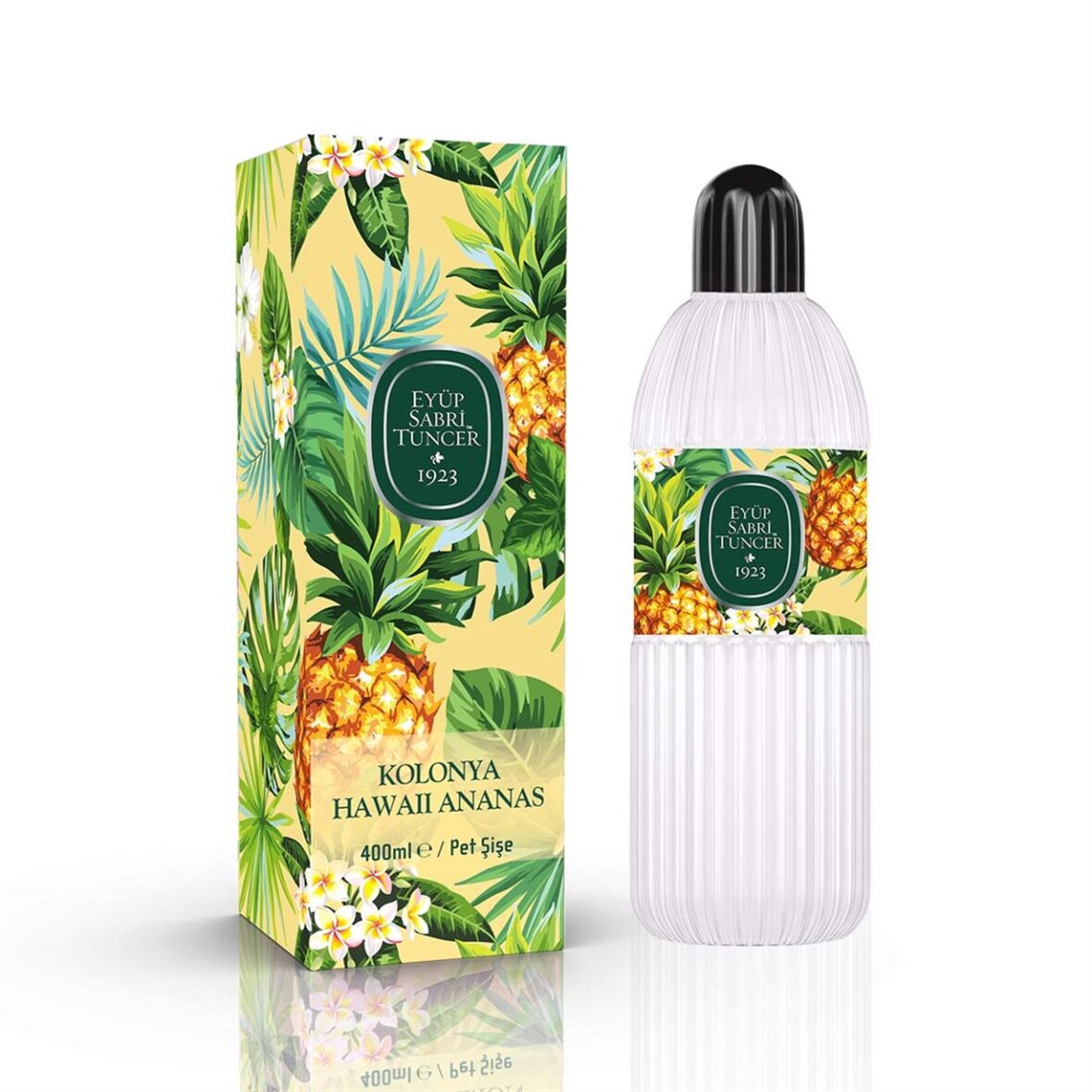 Eyüp Sabri Tuncer Kolonya Pet Şişe 400ml Hawaii Ananas