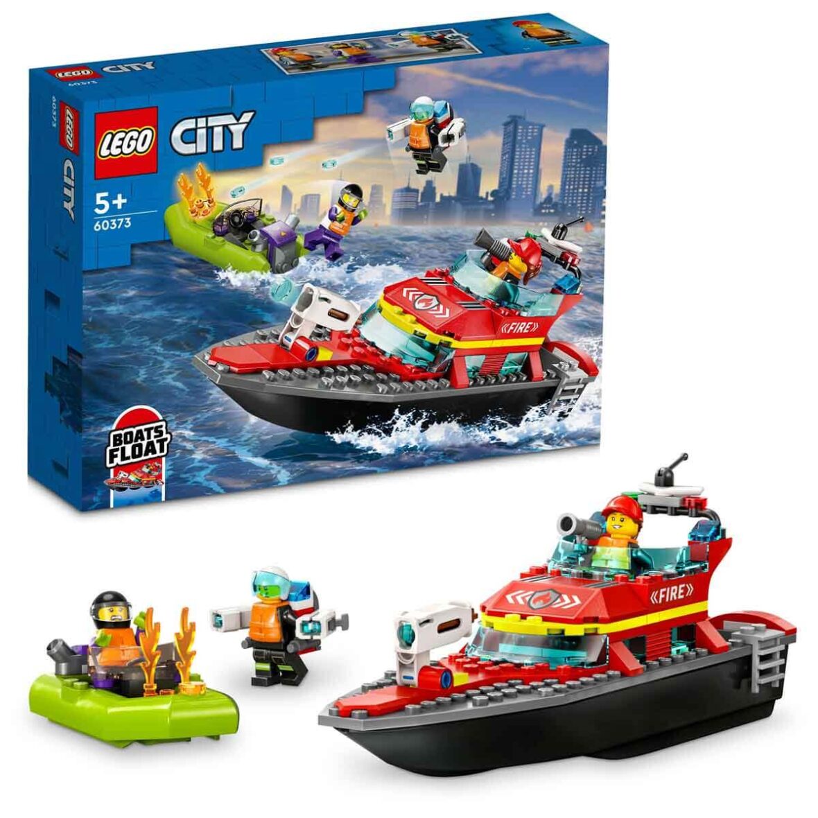 Lego City İtfaiye Kurtarma Teknesi 60373