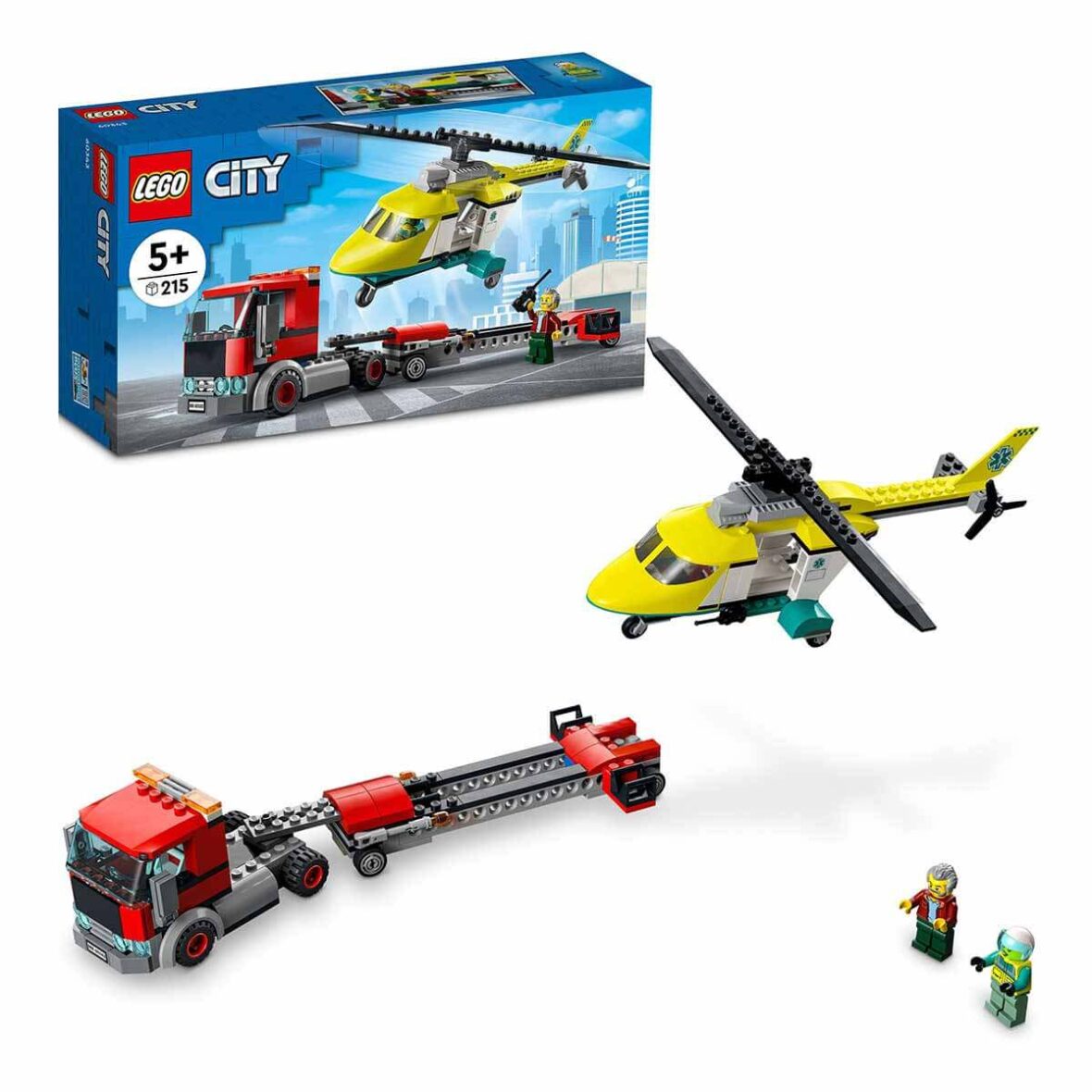 Lego City Kurtarma Helikopteri Nakliyesi 60343