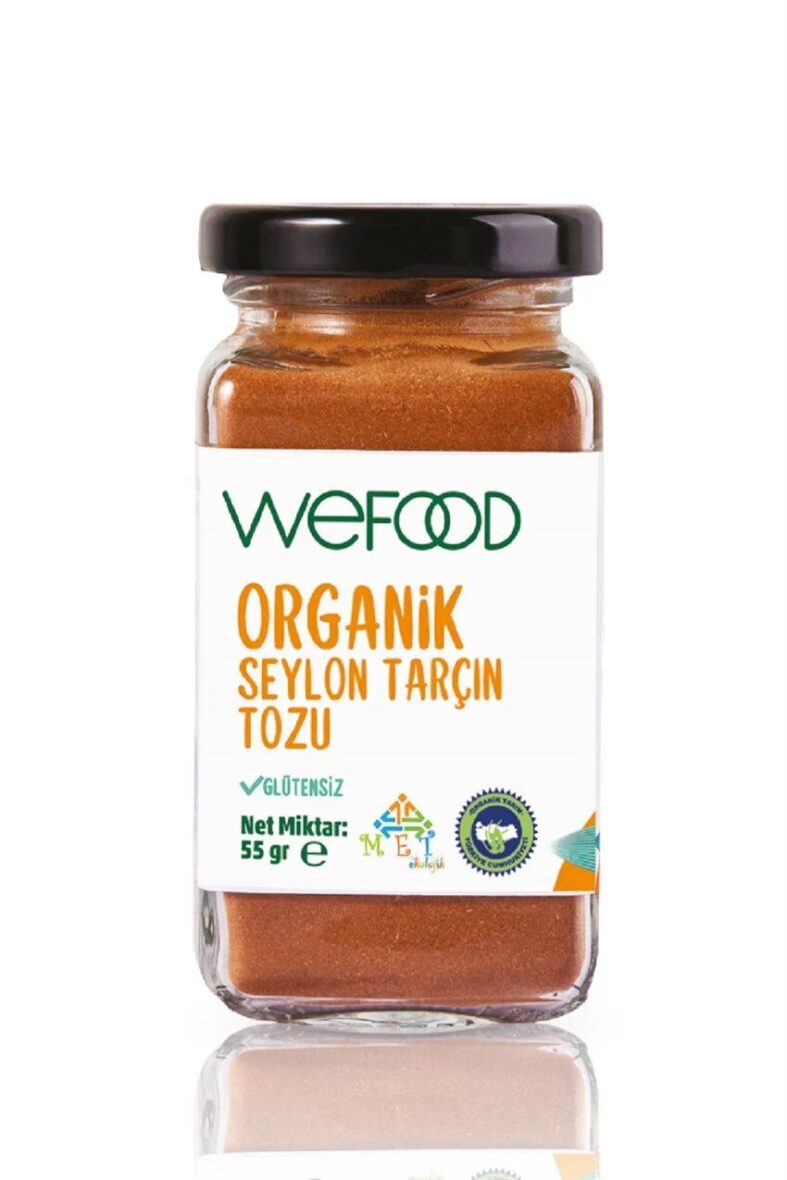 Wefood Organik Seylon Tarçın Tozu 55gr