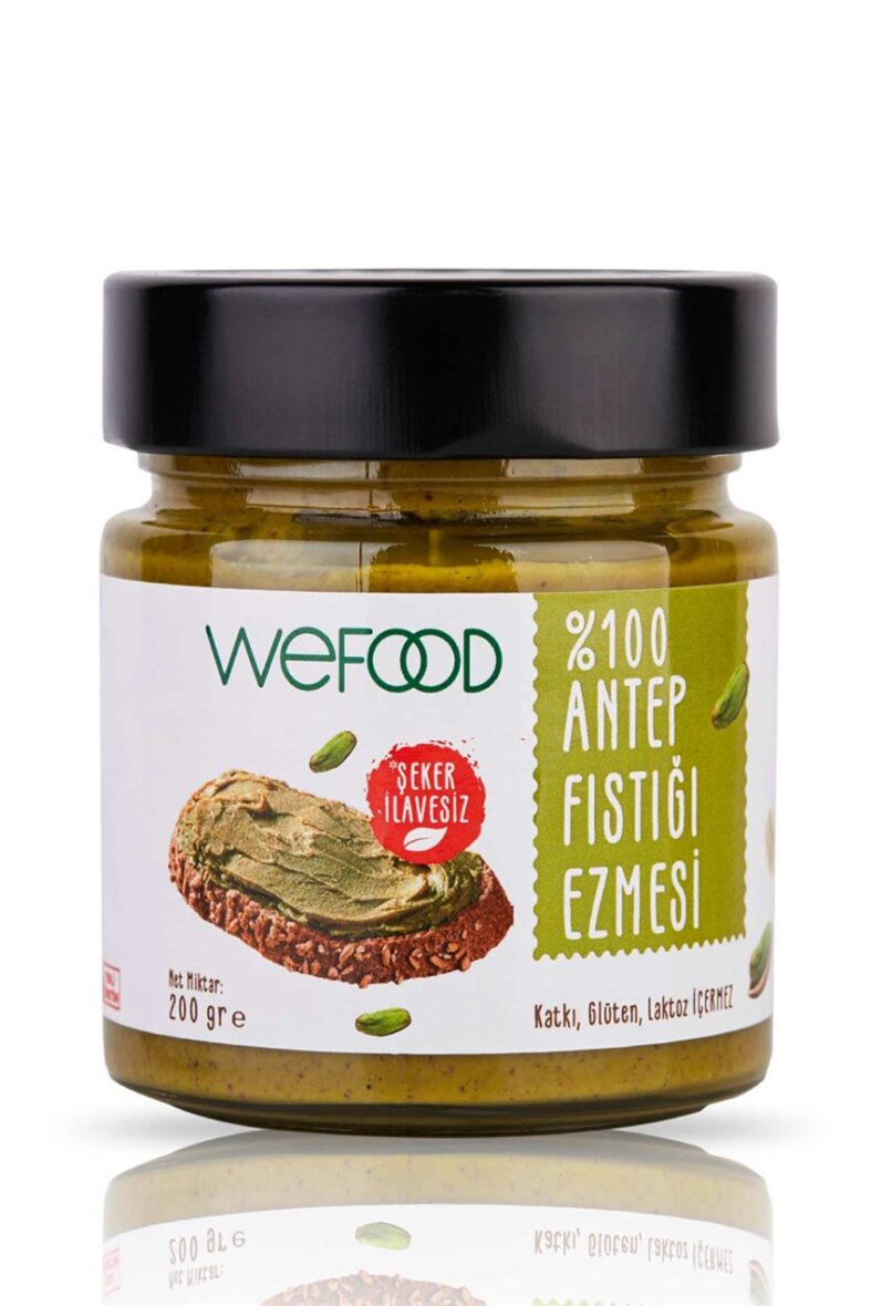 Wefood %100 Antep Fıstığı Ezmesi 200gr