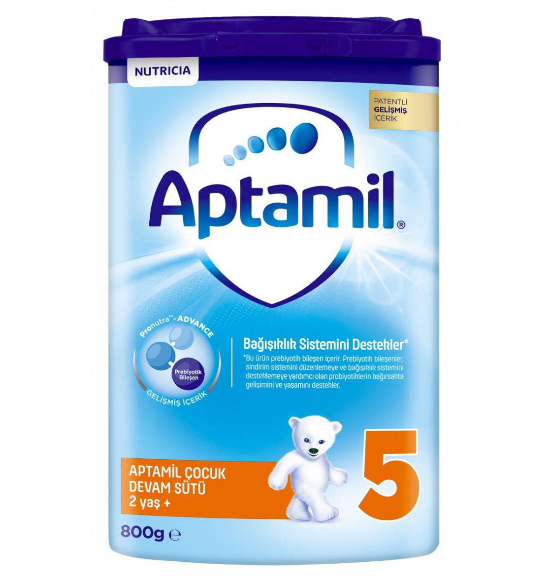 Aptamil Çocuk Devam Sütü Maması No5 2 Yaş+ 800gr