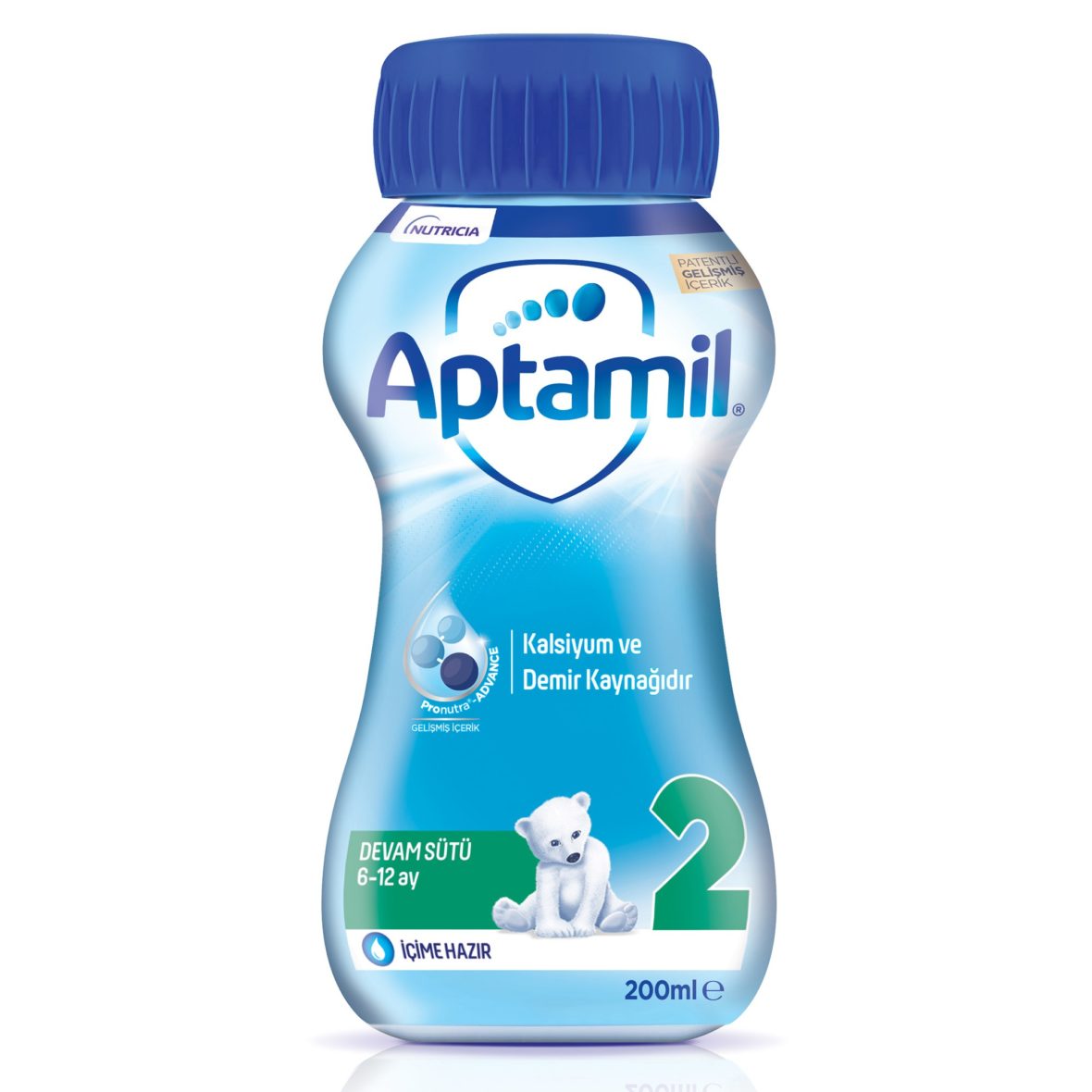 Aptamil Sıvı Hazır Devam Sütü 2 No 6-12 Ay 200ml