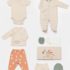 bibaby biorganic cool lines bunny 10 lu set 63221 bej hardal 236384