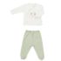 bibaby biorganic tiny birds 10 lu set 63220 ekru yesil 236483