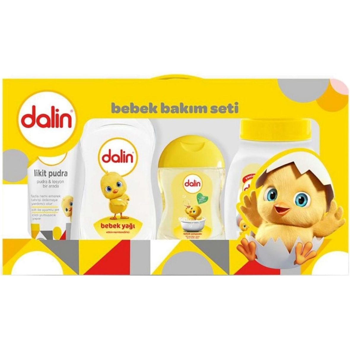 Dalin Bebek Bakım Seti Likit Pudralı