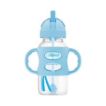 dr-brown-s-milestones-sippy-pipetli-alistirma-bardagi-270ml-mavi-236974