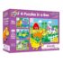 galt toys 4 puzzles in a box animals 18 ay 235224