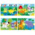 galt toys 4 puzzles in a box animals 18 ay 235226