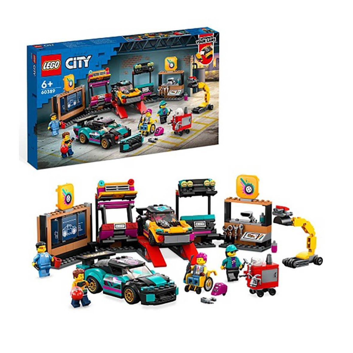 Lego City Araç Modifiye Atölyesi 60389