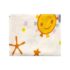 sevi bebe organik muslin bebe battaniye 100x100 cm art 362 uzay desen 221938