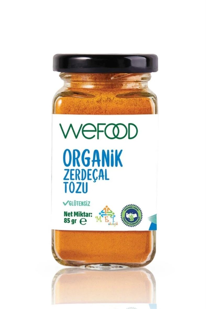 Wefood Organik Zerdeçal Tozu 85gr