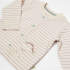 bibaby biorganic cool lines bunny pijama takimi 59770 bej hardal 242029