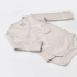 bibaby biorganic soft modal eldivenli kruvaze body 56904 gri 242090