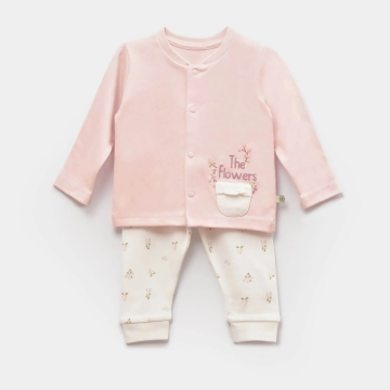 bibaby-biorganic-the-flowers-pijama-takimi-59764-ekru-pembe-242031