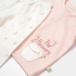 bibaby biorganic the flowers pijama takimi 59764 ekru pembe 242034