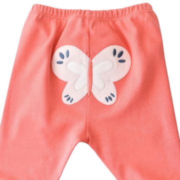 bibaby-biorganic-wild-flowers-patikli-pantolon-57773-coral-226757