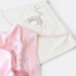 bibaby pretty rabbit muslin havlu set 66345 pembe 241654