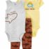 carter s layette erkek bebek 3 lu set 1n042110 karisik renkli 217436