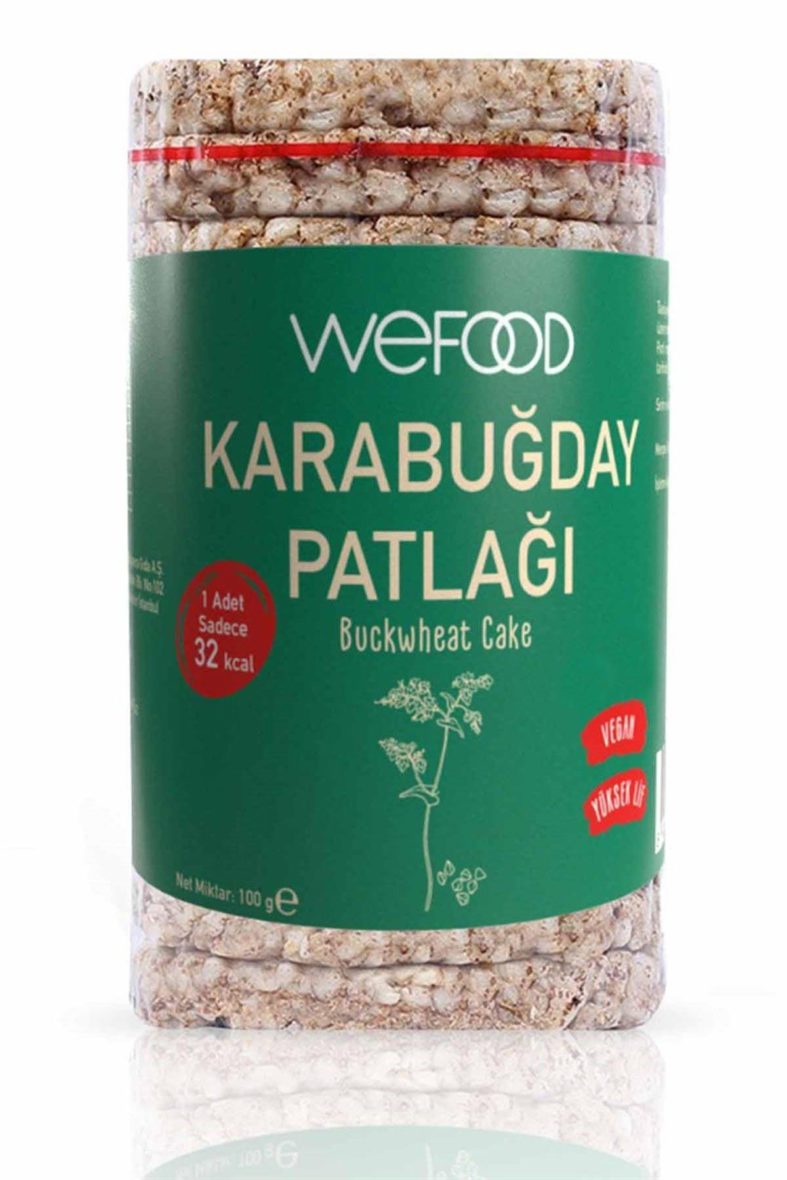 Wefood Karabuğday Patlağı 100 Gr