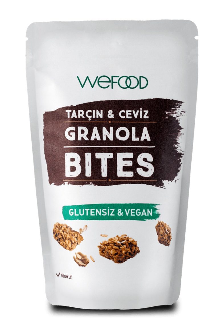 Wefood Tarçın & Ceviz Granola Bites 40gr