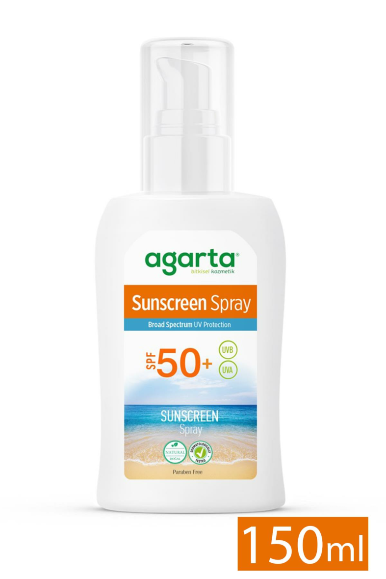 Agarta Doğal Güneş Spreyi 50 SBF 150ml