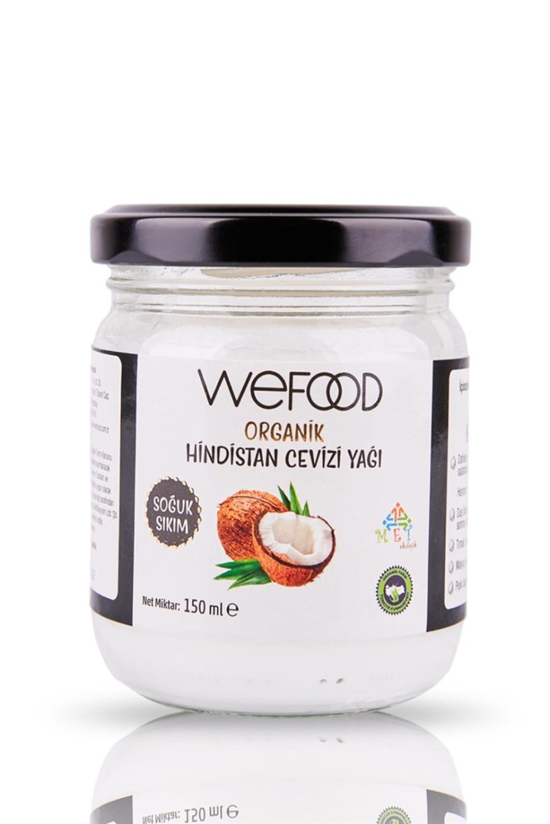 Wefood Organik Hindistan Cevizi Yağı 150ml