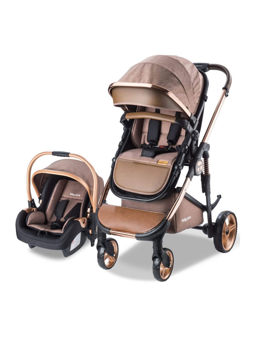 Baby Care 440 Colorado Chrome Travel Sistem Bebek Arabası Kahve