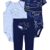 carter s layette erkek bebek 3 lu set 1q925110 karisik renkli 244690