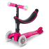 micro mini2grow deluxe magic led scooter pink 244357